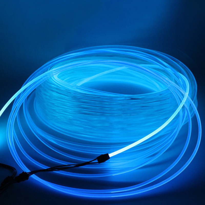 5mm PMMA LED Fiber Optic Light Cable 10m~100m